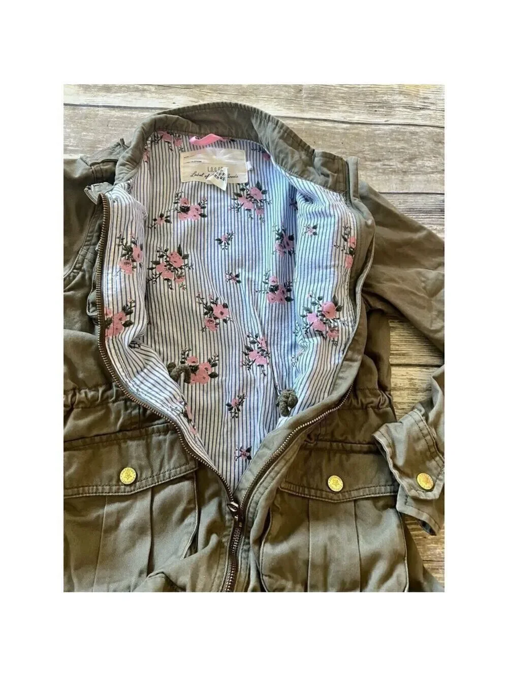 COOL OLIVE GREEN COAT